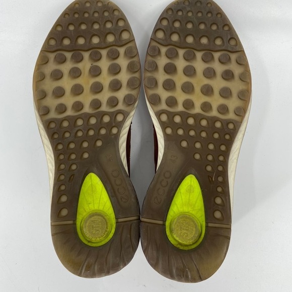 ECCO Phorene Derby Oxford Brown Leather Made in Portugal Loafer Shoe Men's 9 - Picture 12 of 15